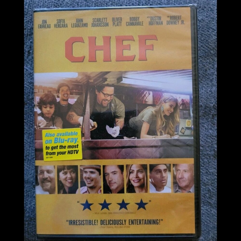 SEALED 👨‍🍳 Chef (DVD, 2014) brand new - Family Comedy - John Favreau